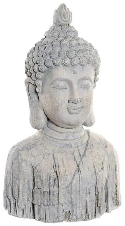 Figura Decorativa DKD Home Decor Buda Fibra de Vidro (25 x 16 x 42 cm)