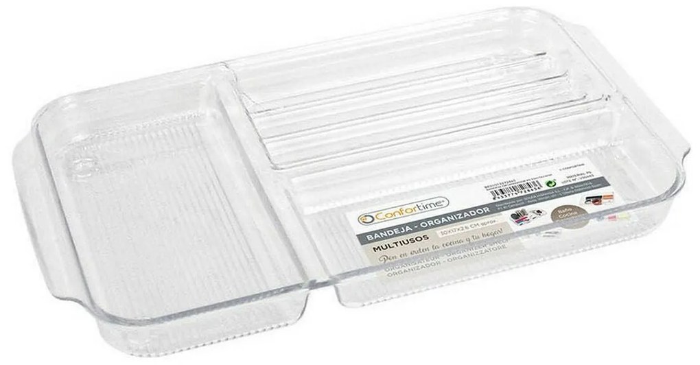 Tabuleiro Confortime poliestireno (30 x 17 x 2,6 cm)