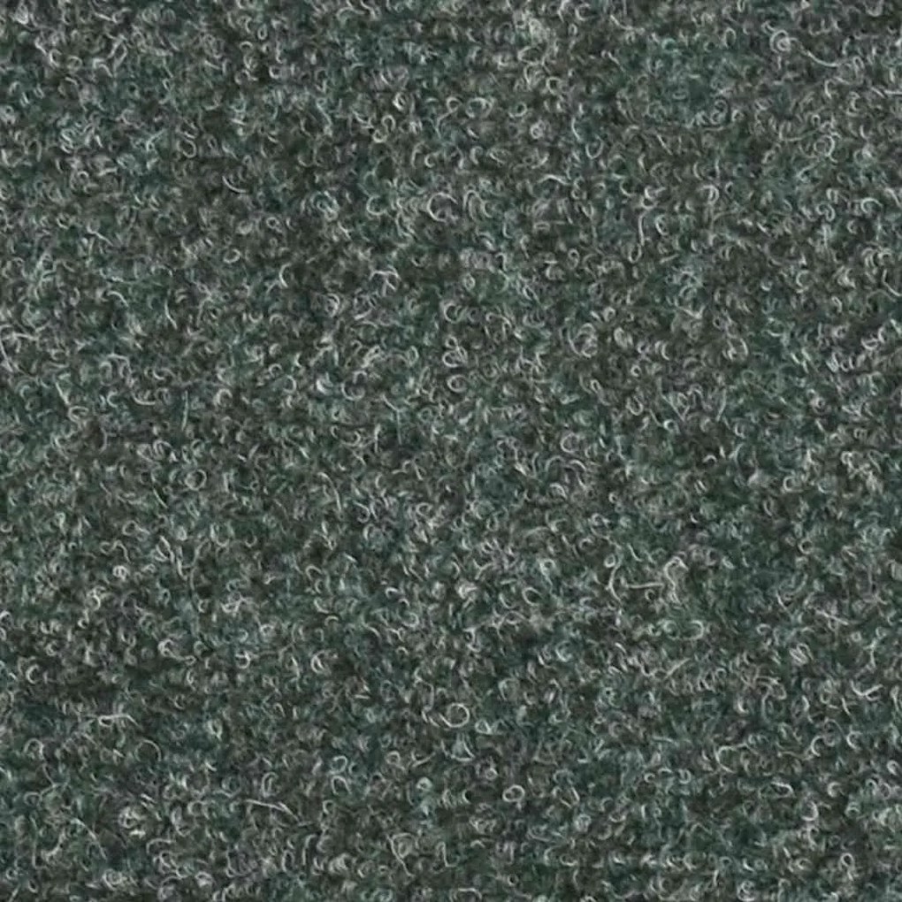 Tapetes de escada autoadesivos 30 pcs 65x21x4 cm verde