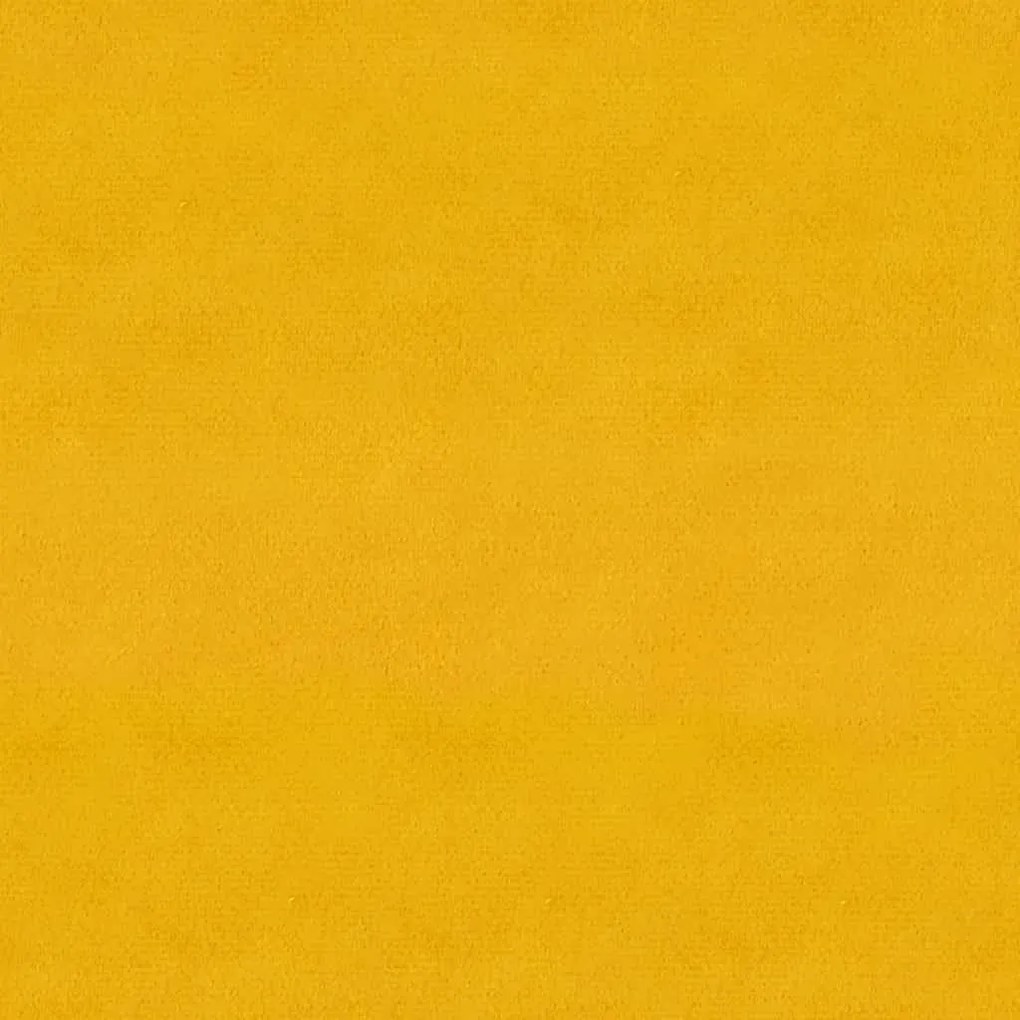 Cadeiras de jantar giratórias 2 pcs veludo amarelo