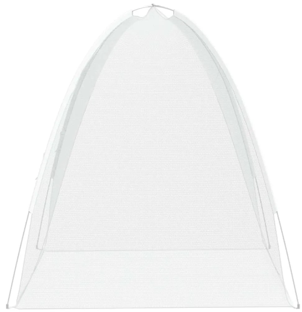 Rede mosquiteira com portas malha 220 200x120x130 cm branco