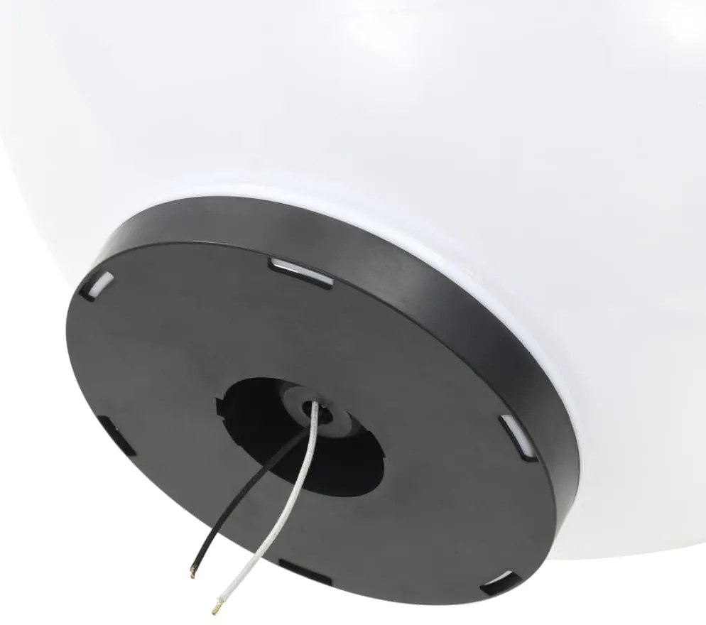 Candeeiro esférico LED 50 cm PMMA