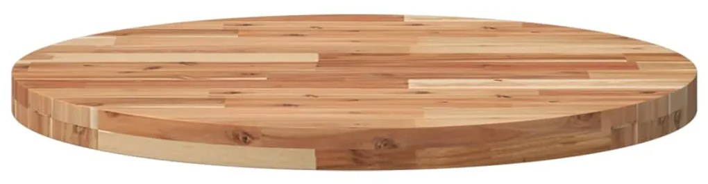 Tampo de mesa redondo Ø70x4 cm madeira de acácia maciça