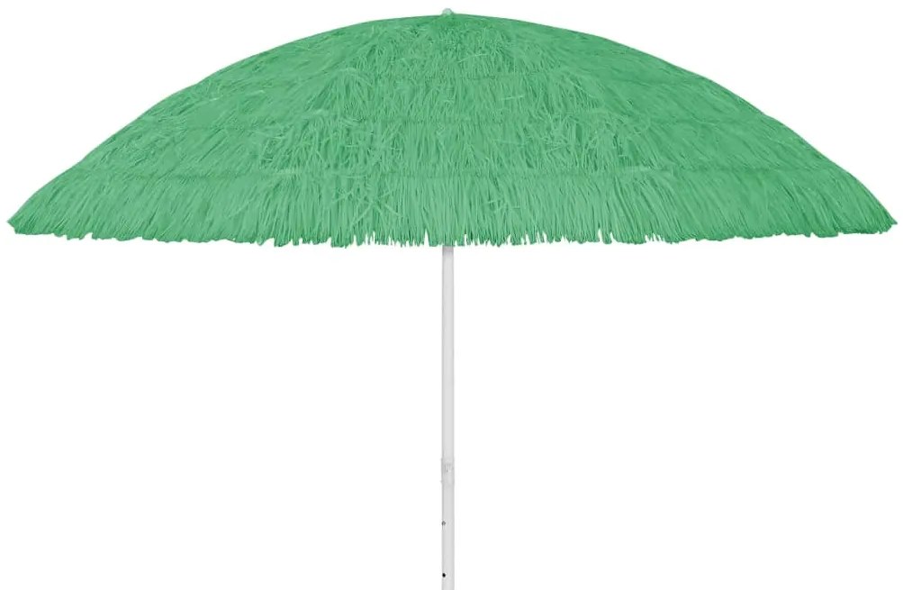 Guarda-sol de praia Hawaii 300 cm verde