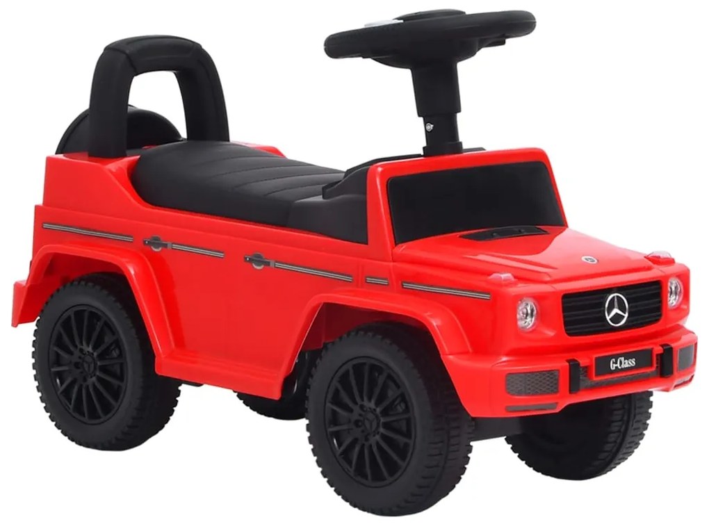 80299 vidaXL Andador carro Mercedes Benz G63 vermelho