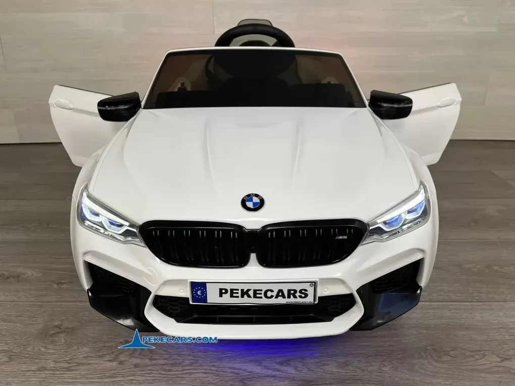 Carro Elétrico Para Crianças BMW M5 24V Rodas Borracha- Banco.