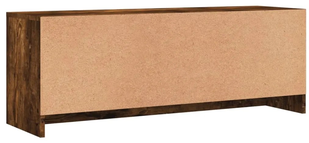 Móvel de TV 102x30x37,5 cm derivados de madeira carvalho fumado