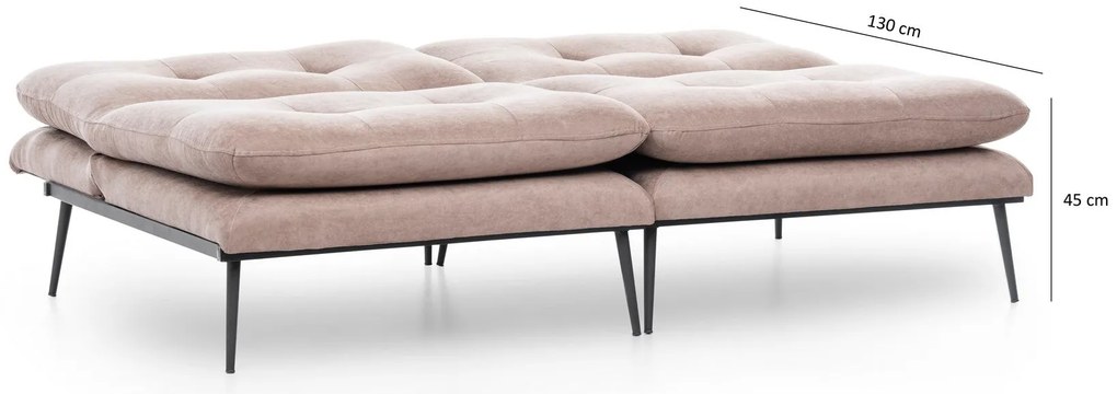 Mesa de Centro Stil Metal Ferforje – Nogueira/Preto – 90x90x38 cm