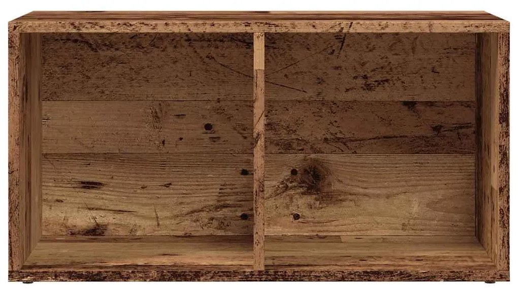 LP Banco sapateira 69,5x34x36cm derivados madeira madeira velha