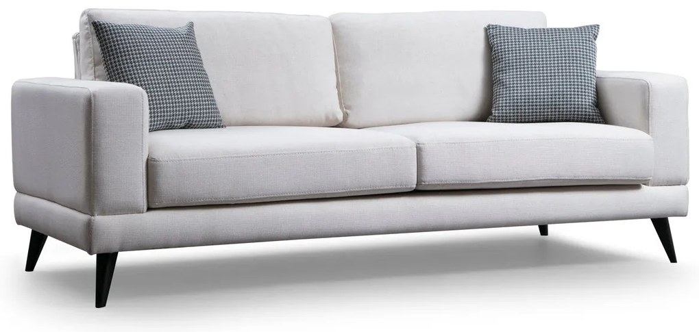 Sofá-Cama 3 Lugares Nordic – Bege – 210x90x85 cm