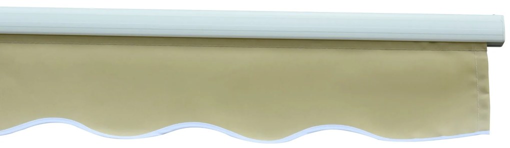 Toldo Manual Dobrável de Alumínio Toldo para Varanda com Ângulo Ajustá