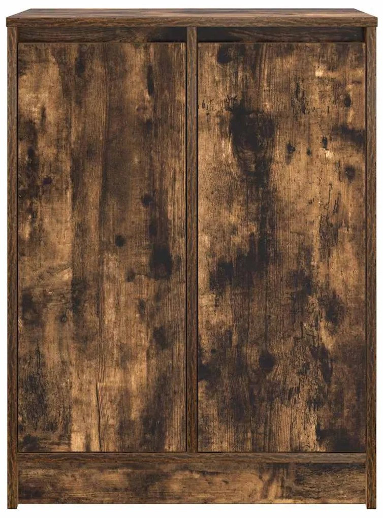 Sapateira 57x34x76 cm derivados de madeira carvalho fumado