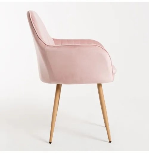 DUDECO - Cadeira Norbana Rosa