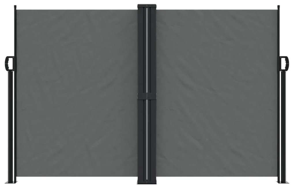 Toldo lateral retrátil 160x600 cm antracite