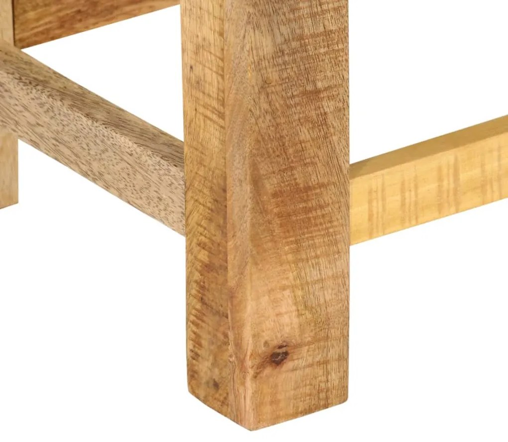 Mesa consola 100x30x75 cm madeira de mangueira maciça