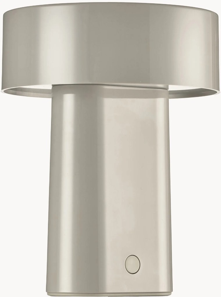 Candeeiro de mesa LED pequeno e portátil Oblong