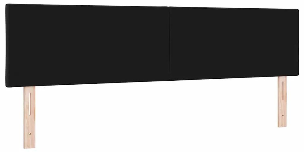 Cabeceira com Design de Blocos de Diamante em Preto, 180 cm, Tecido