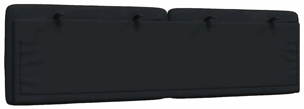 Almofadão de cabeceira 180 cm tecido preto