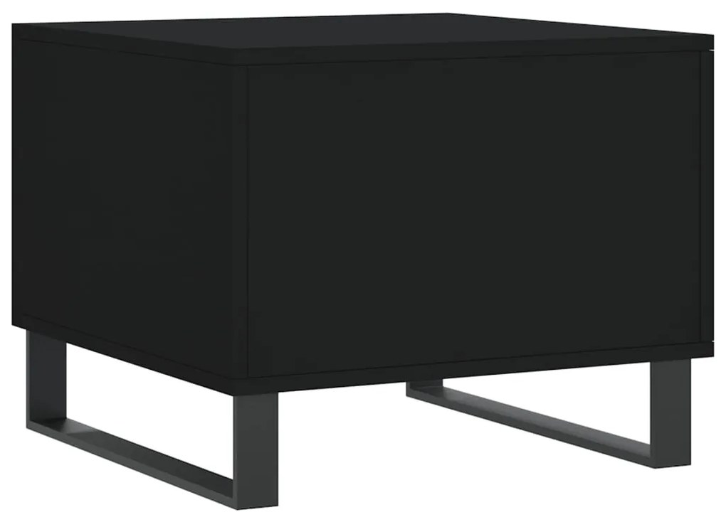 Mesa de centro 50x50x40 cm derivados de madeira preto