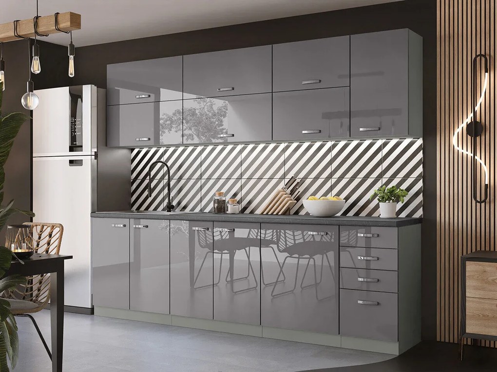 Conjunto de cozinha modular Multi Grey 123