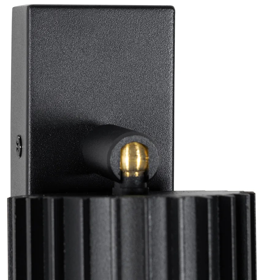 Projetores de teto exterior design preto IP44 - Boris