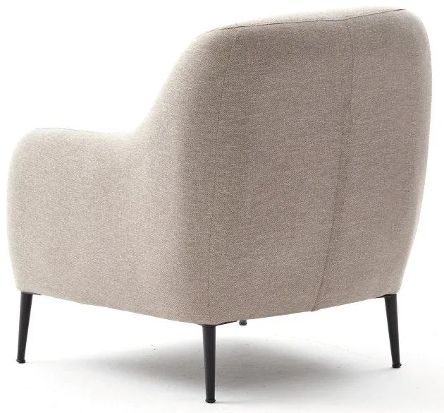 Sofá de 1 Lugar Venus – Creme – 77x77x70 cm