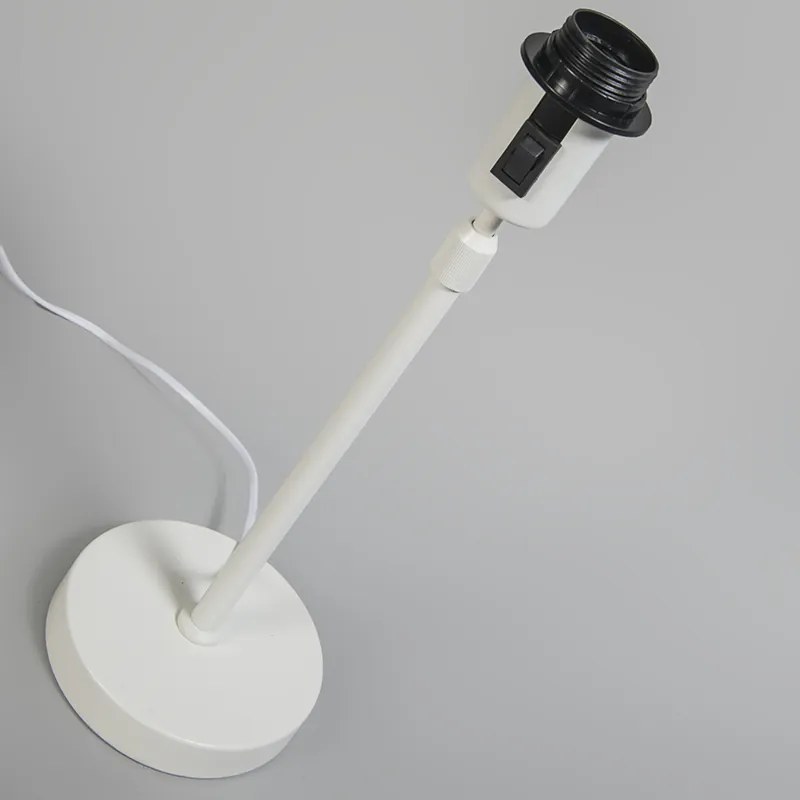 Candeeiro de mesa branco ajustável - Parte Design,Moderno