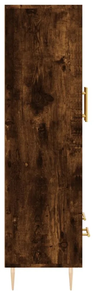 Armário alto derivados de madeira 69,5x31x115cm carvalho fumado