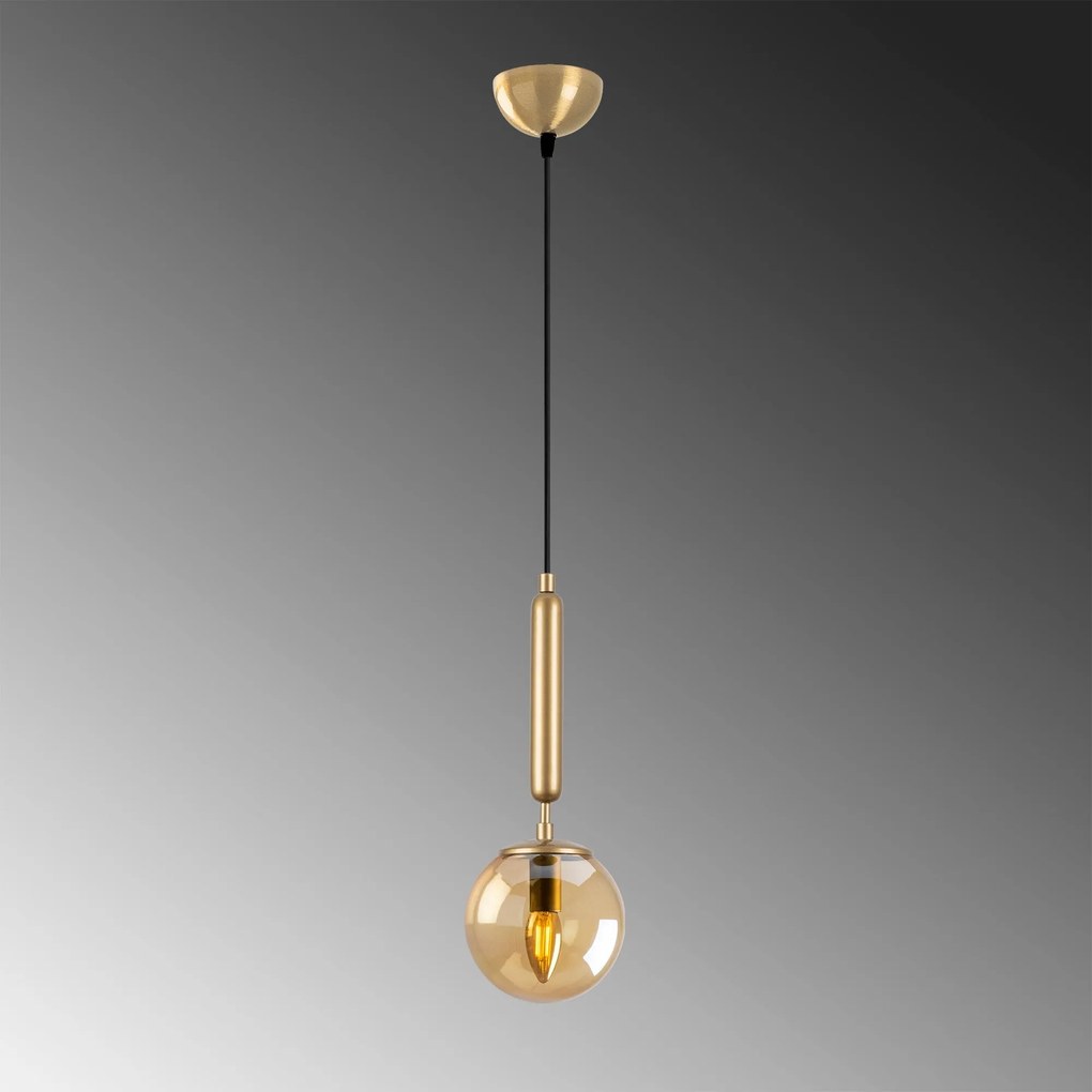 Chandelier King – Dourado – 15 x 15 x 49 cm