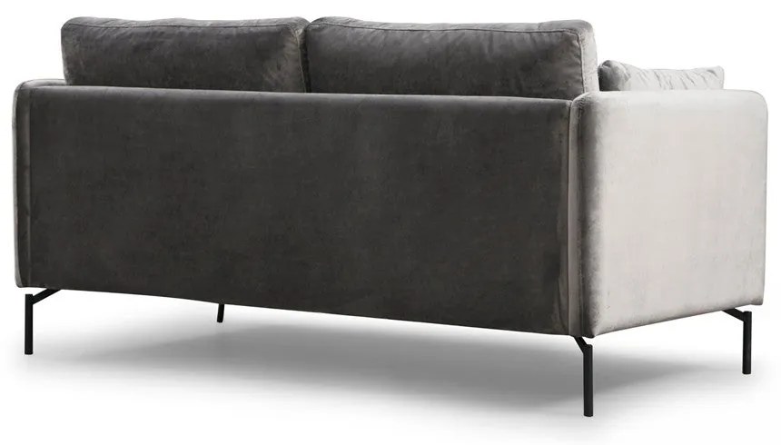 Sofá de 2 Lugares Sino – Cinzento – 177 cm x 87 cm x 90 cm