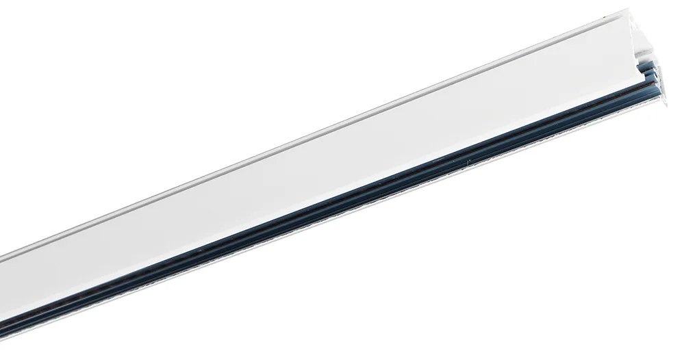 Trilho branco de 150 cm para trilho trifásico