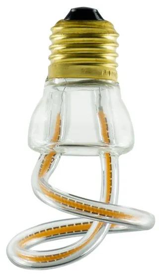 LED Art Curled Light Bulb 8W E27 Dimmable 2200K