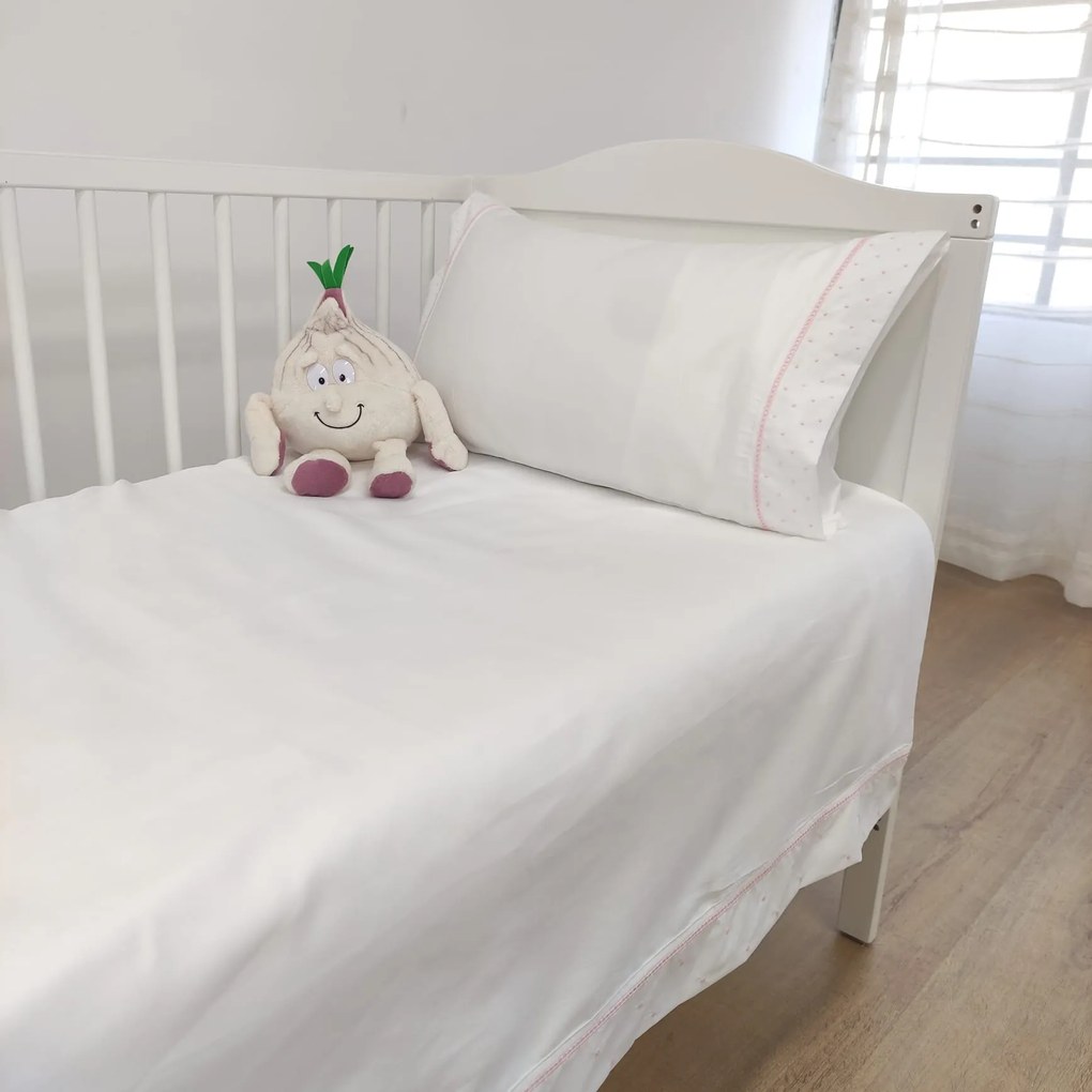 Capa de Edredão Bebé Bolinhas e Sonhos