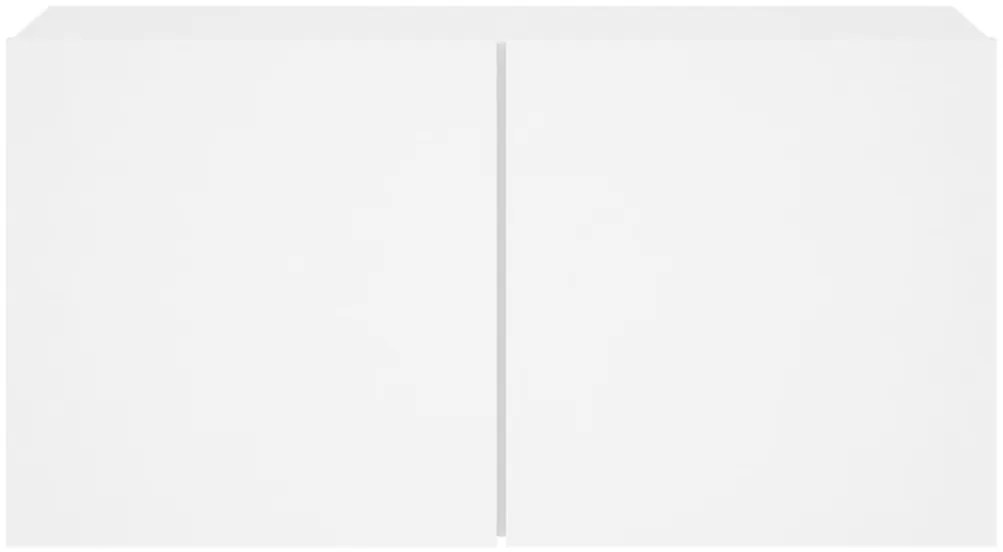 Móvel de parede para TV 80x30x41 cm branco