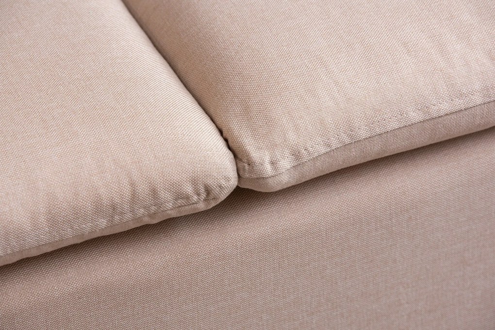 Sofá de Canto Lungo – Creme – 255 cm