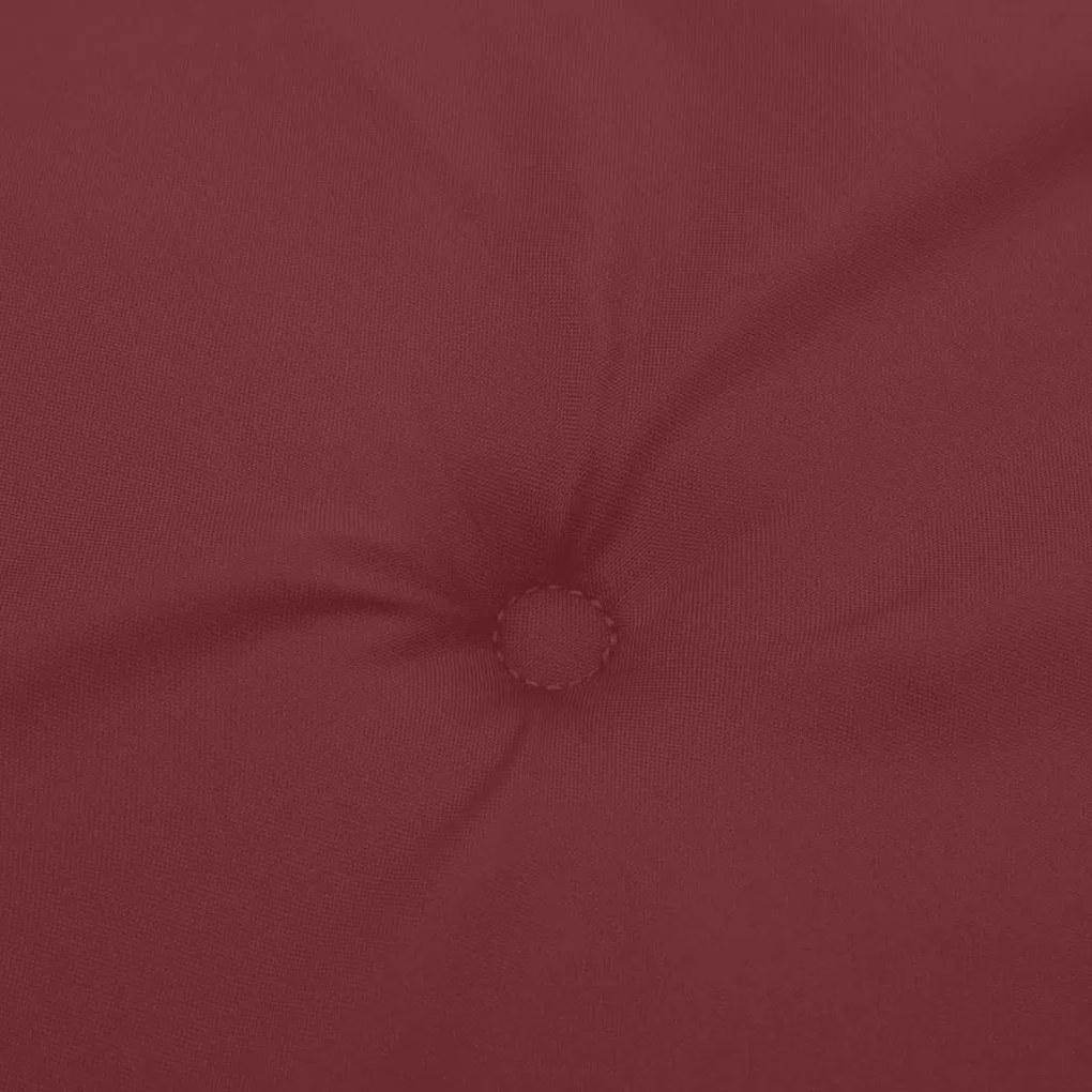Almofadões banco jardim 2pcs 200x50x7cm mesclado tecido