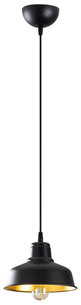 Candeeiro de Teto Berceste – Preto – 19 x 19 cm