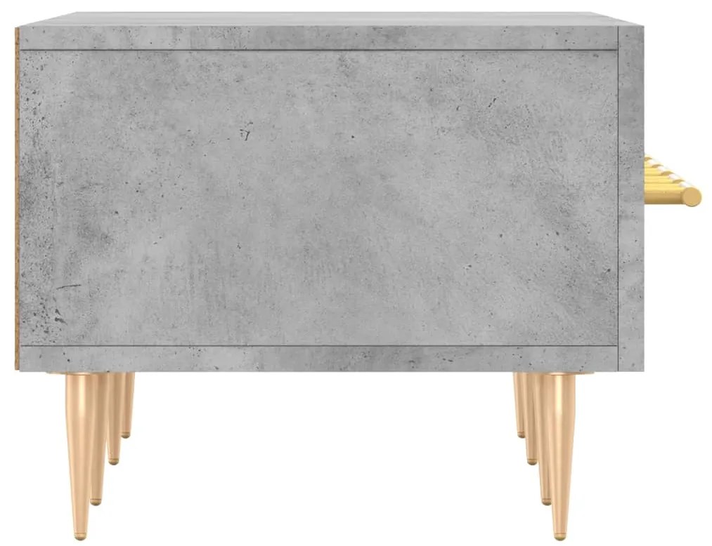 Móvel de TV 150x36x30 cm derivados de madeira cinzento cimento