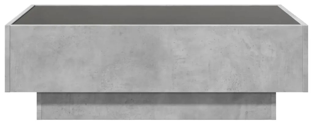 Mesa de centro c/ LEDs 90x50x30 cm derivados de madeira