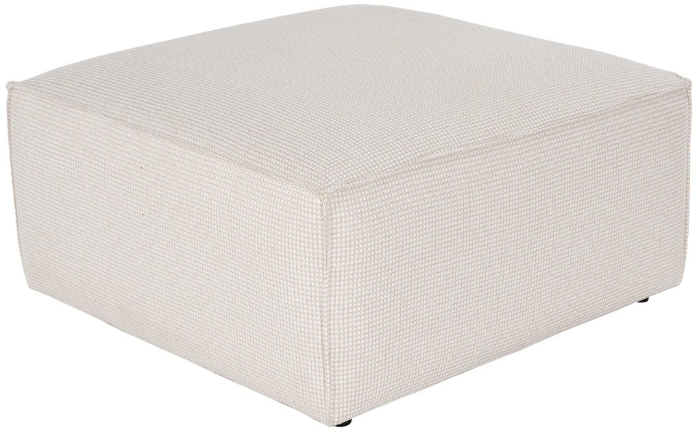 Pouffe Lora – Branco – 85x85x40 cm
