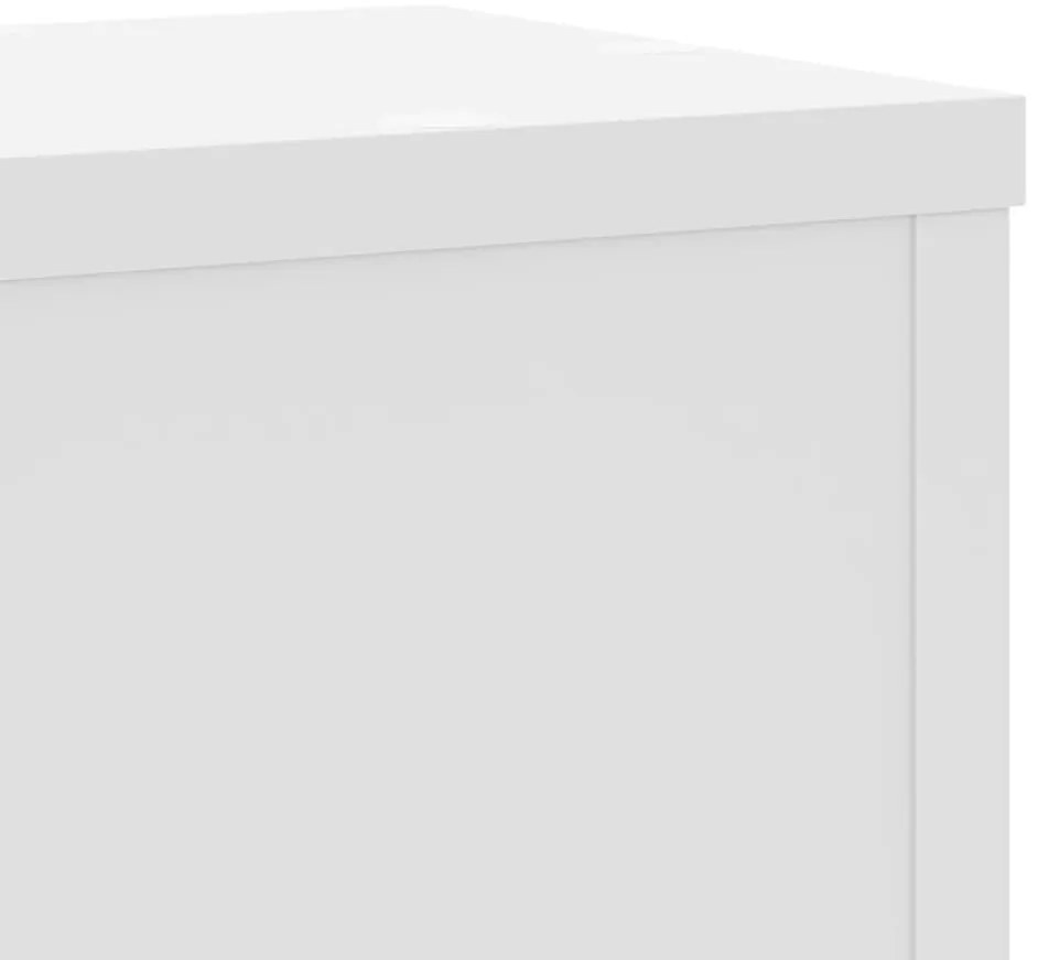 Suportes p/ plantas 2 pcs 17x17x60 cm derivados madeira branco