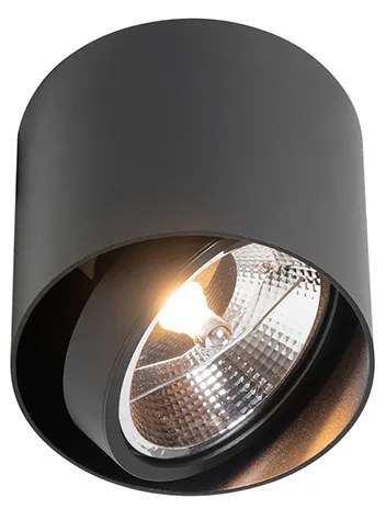 Projetores de design preto AR111 - Impact