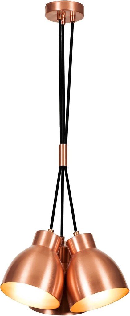 Candeeiro de Teto Sivani – Cobre – 30 cm de Diâmetro