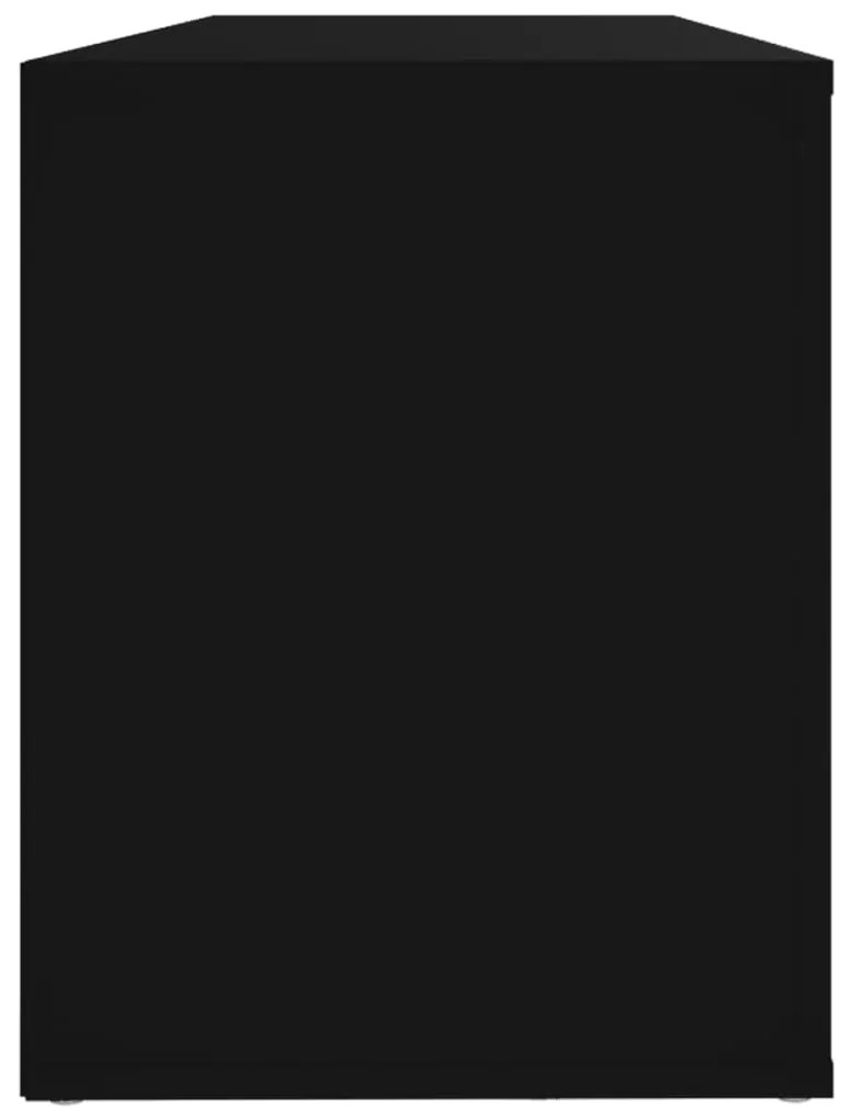 Sapateira 100x35x45 cm derivados de madeira preto