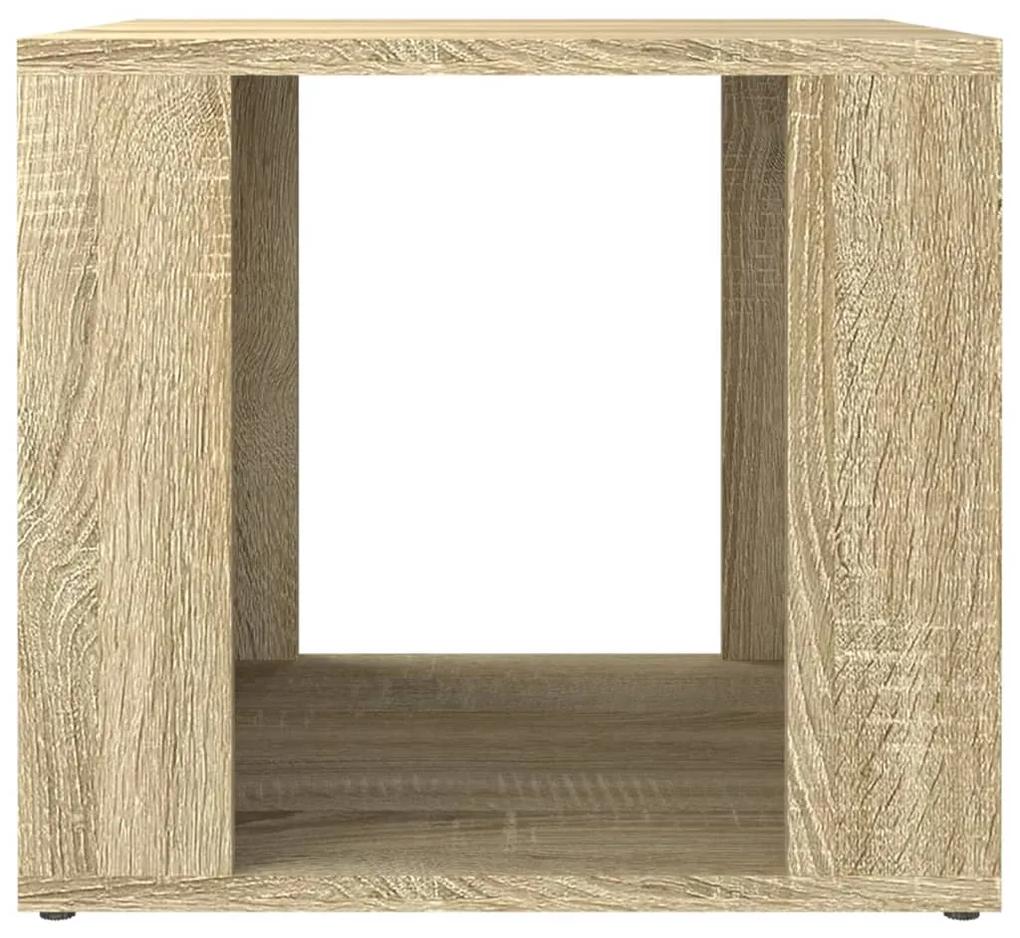 Mesa de cabeceira 41x40x36 cm derivados madeira carvalho sonoma