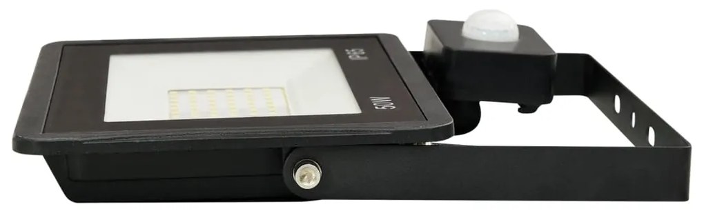 Projetor c/ iluminação LED e sensor 50 W branco frio