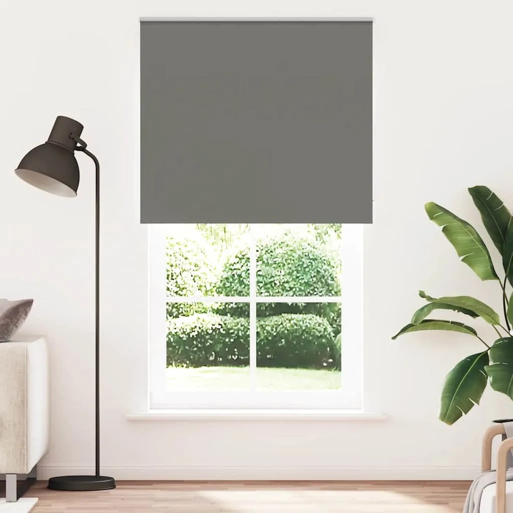 Persiana de enrolar 125x210 cm largura tecido 121,6cm poliéster