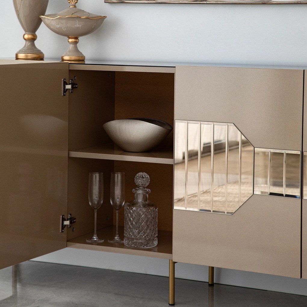 Console Milan – Bronze Gold – 180 cm x 80 cm x 40 cm