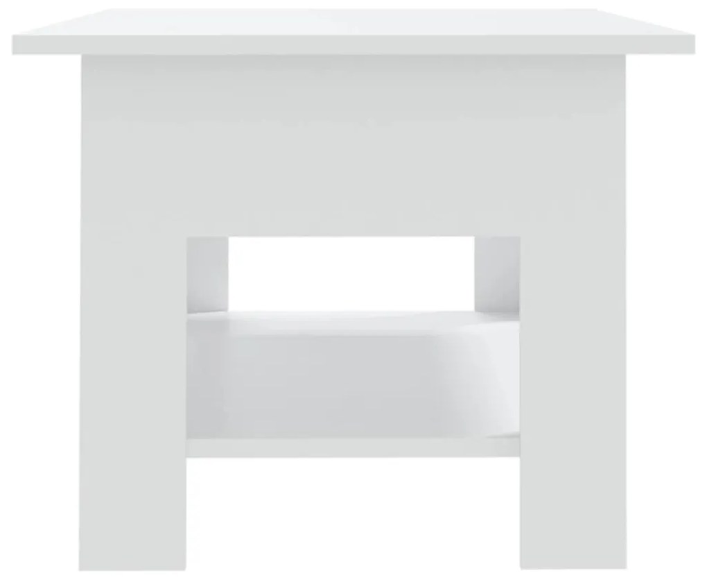 Mesa de centro 102x55x42 cm aglomerado branco