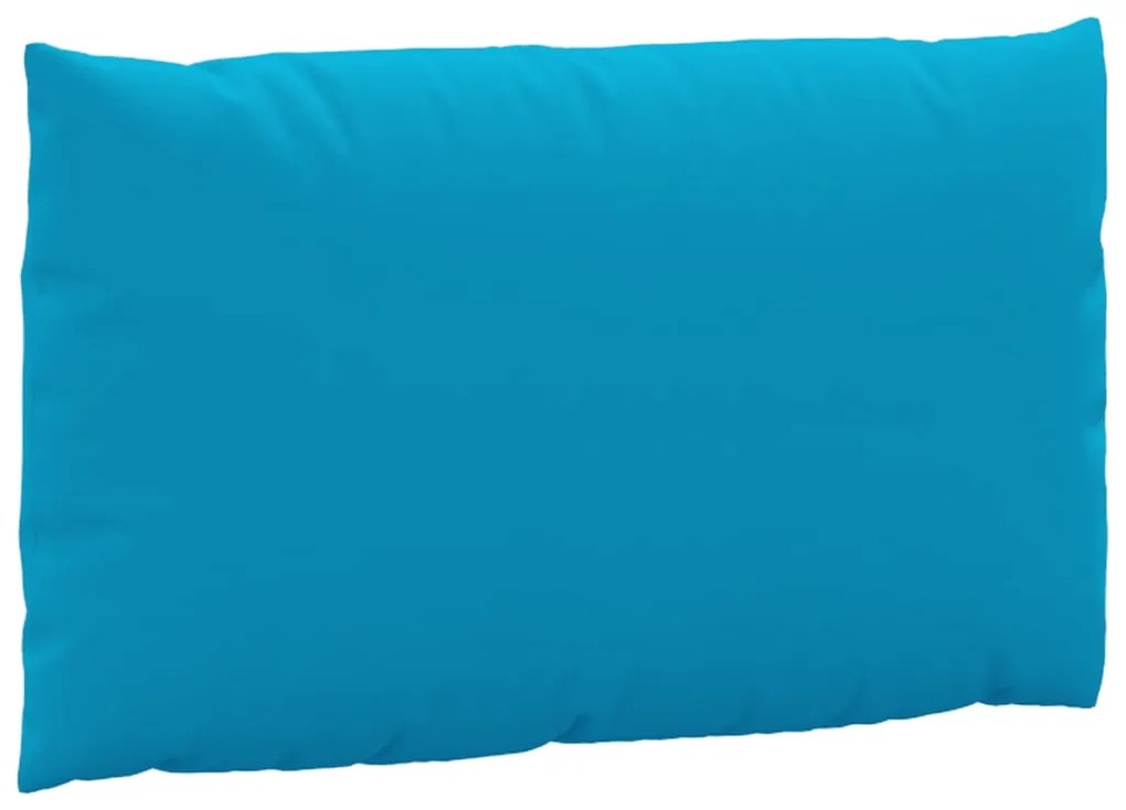 Almofadões para paletes 3 pcs tecido oxford azul-claro